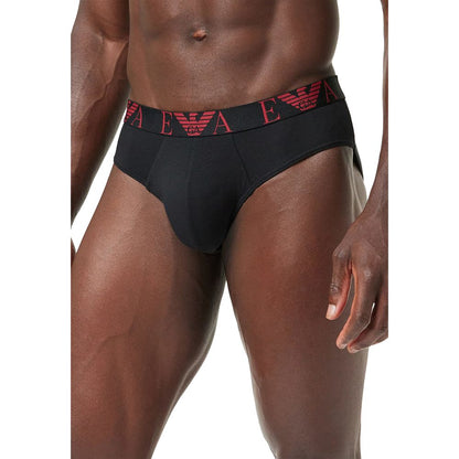Sous-vêtements en coton rouge Emporio Armani Underwear