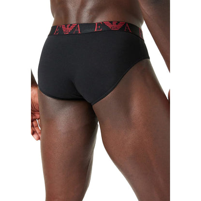 Sous-vêtements en coton rouge Emporio Armani Underwear