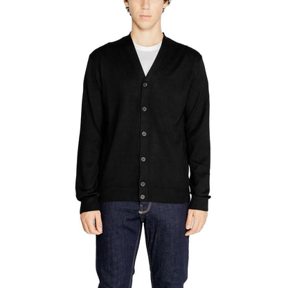 Cardigan en viscose noir Hamaki-Ho