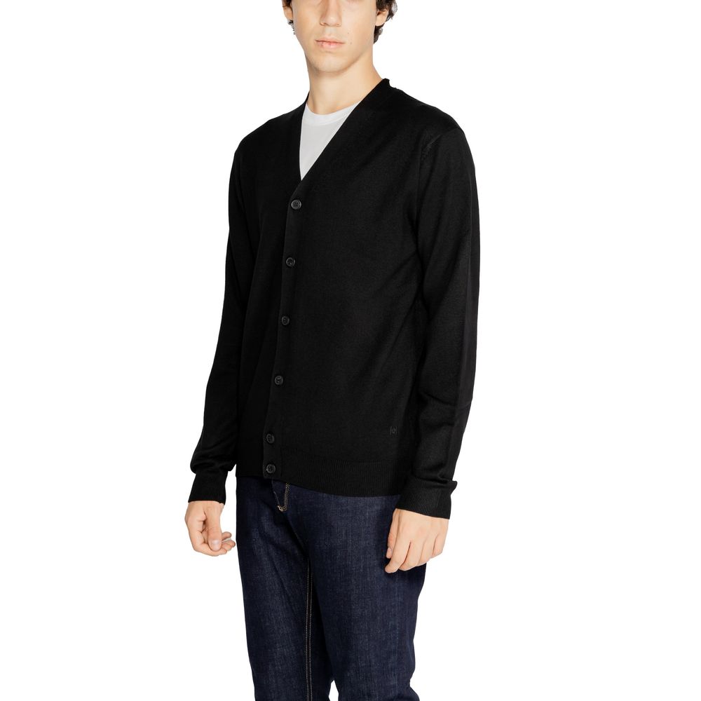Cardigan en viscose noir Hamaki-Ho