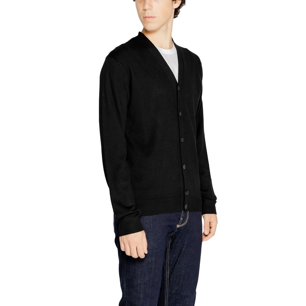 Cardigan en viscose noir Hamaki-Ho