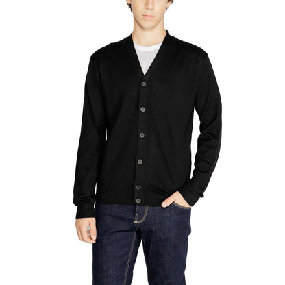 Cardigan en viscose noir Hamaki-Ho