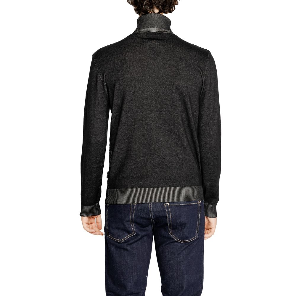 Hamaki-Ho Black Viscose Turtleneck by Hamaki-Ho