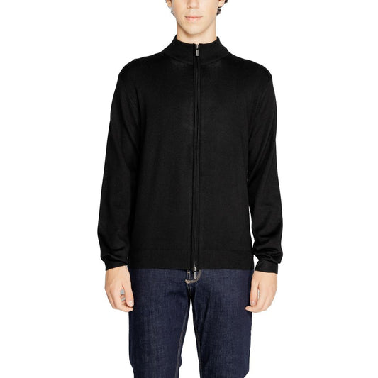 Cardigan en viscose noir Hamaki-Ho