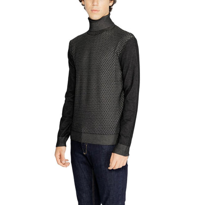 Hamaki-Ho Black Viscose Turtleneck by Hamaki-Ho