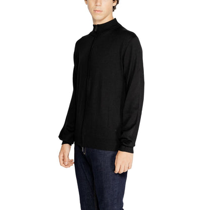 Cardigan en viscose noir Hamaki-Ho