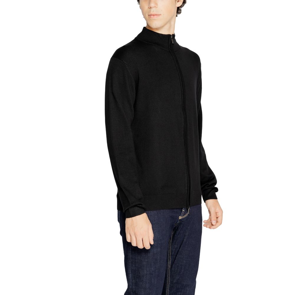 Cardigan en viscose noir Hamaki-Ho