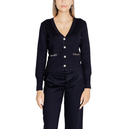 Cardigan Morgan De Toi en viscose bleu