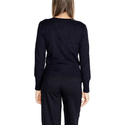 Cardigan Morgan De Toi en viscose bleu