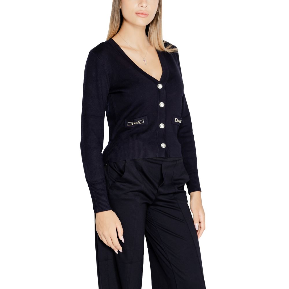 Cardigan Morgan De Toi en viscose bleu