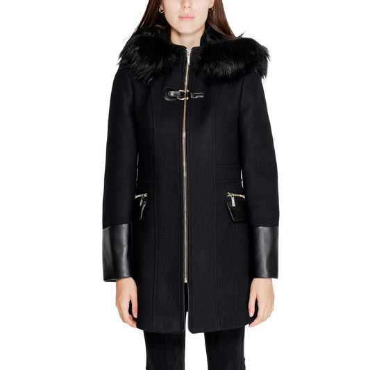 Vestes et manteaux en laine noire Morgan De Toi