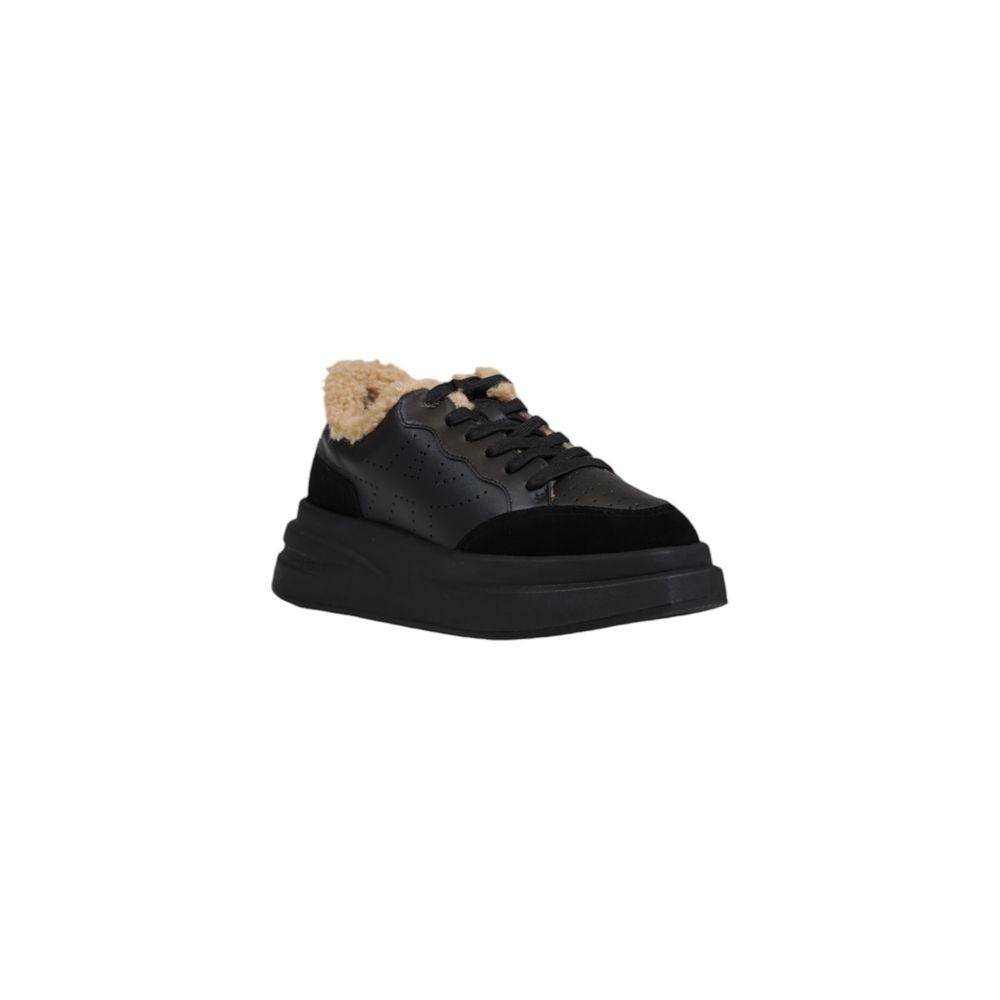 ASH Lederen Sneaker Zwart Wit Voor Dames Elegant Ontwerpen