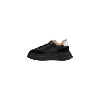 ASH Lederen Sneaker Zwart Wit Voor Dames Elegant Ontwerpen