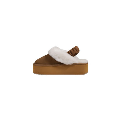 EMU Australia Beige Suede Leather Platform