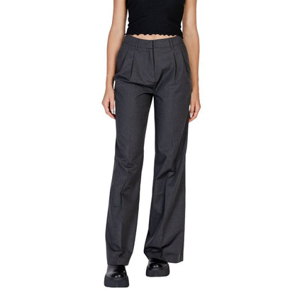 Morgan De Toi Gray Polyester Pant by Morgan De Toi