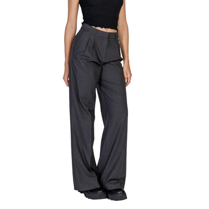 Morgan De Toi Gray Polyester Pant by Morgan De Toi