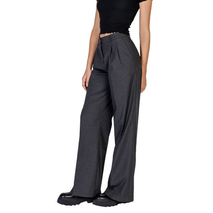 Morgan De Toi Gray Polyester Pant by Morgan De Toi