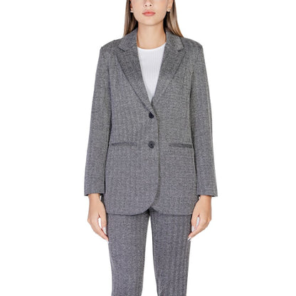 Costumes et blazer en polyester noir ICHI
