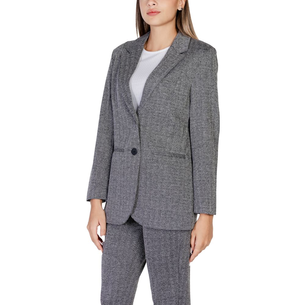 Costumes et blazer en polyester noir ICHI