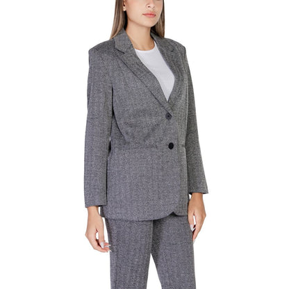 Costumes et blazer en polyester noir ICHI