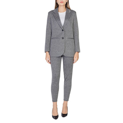 Costumes et blazer en polyester noir ICHI