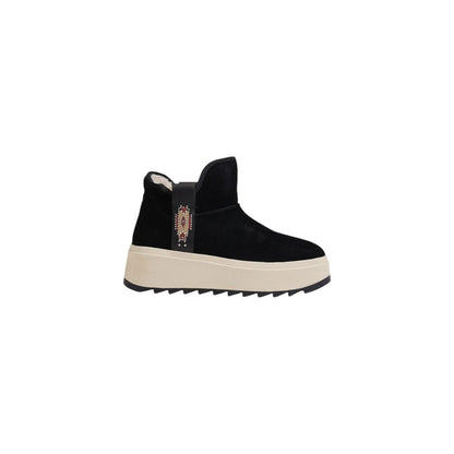 ASH Enkellaars Zwart Suede Leer Model Enkellaarsje Luxe