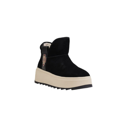 ASH Enkellaars Zwart Suede Leer Model Enkellaarsje Luxe