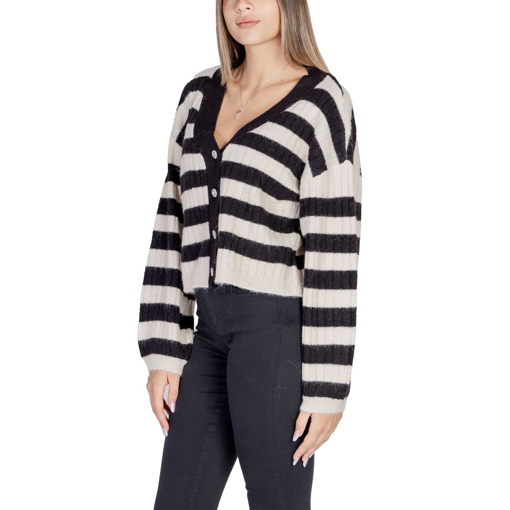 Cardigan beige en polyester Vero Moda