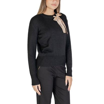 Alviero Martini Prima Classe Black Polyester Sweater by Alviero Martini Prima Classe