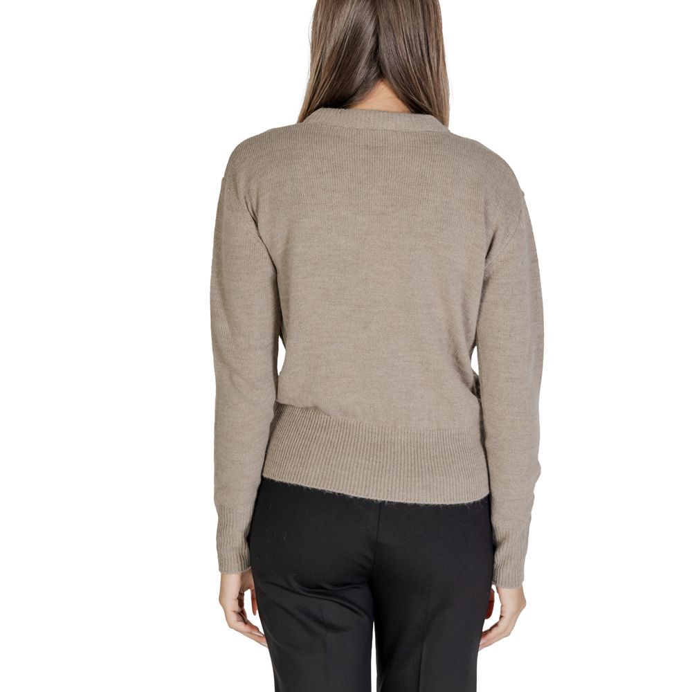 Alviero Martini Prima Classe Beige Polyester Sweater by Alviero Martini Prima Classe