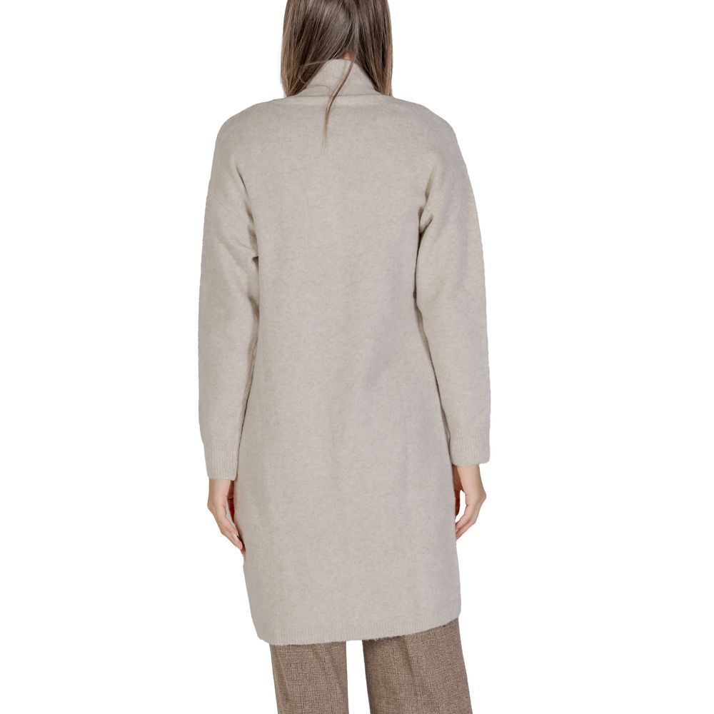 Cardigan en polyester beige Morgan De Toi