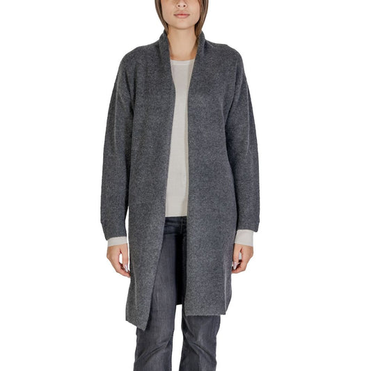 Cardigan gris en polyester Morgan De Toi