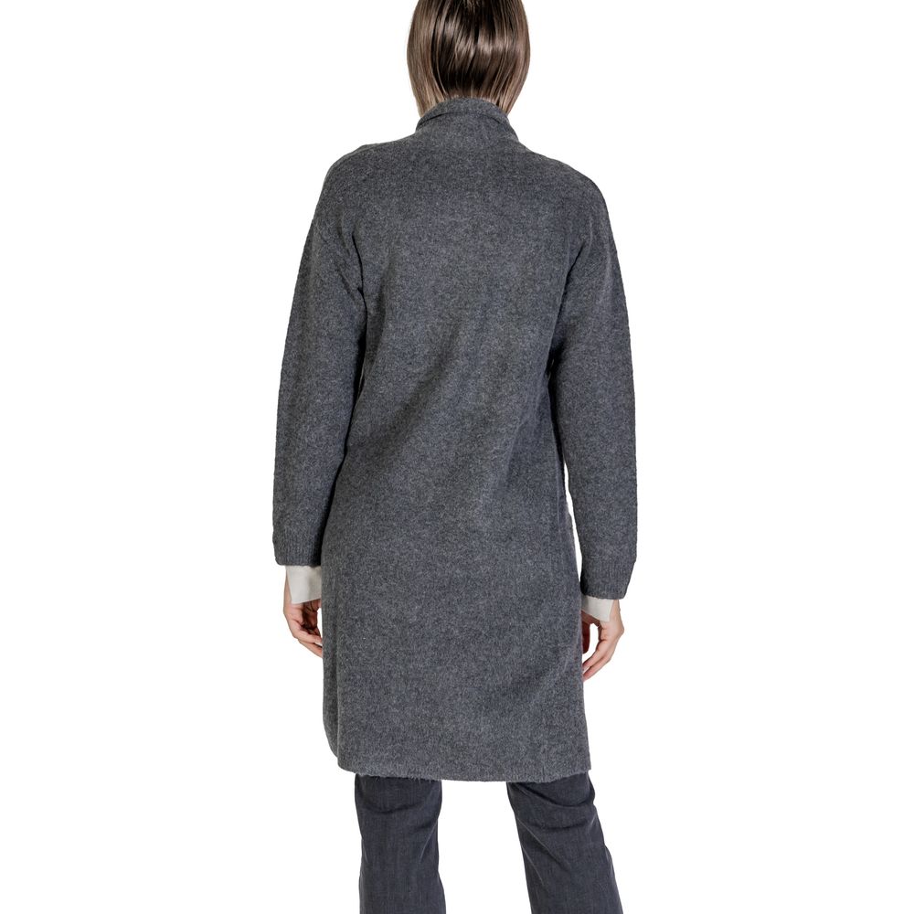 Cardigan gris en polyester Morgan De Toi