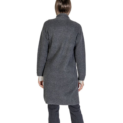 Cardigan gris en polyester Morgan De Toi