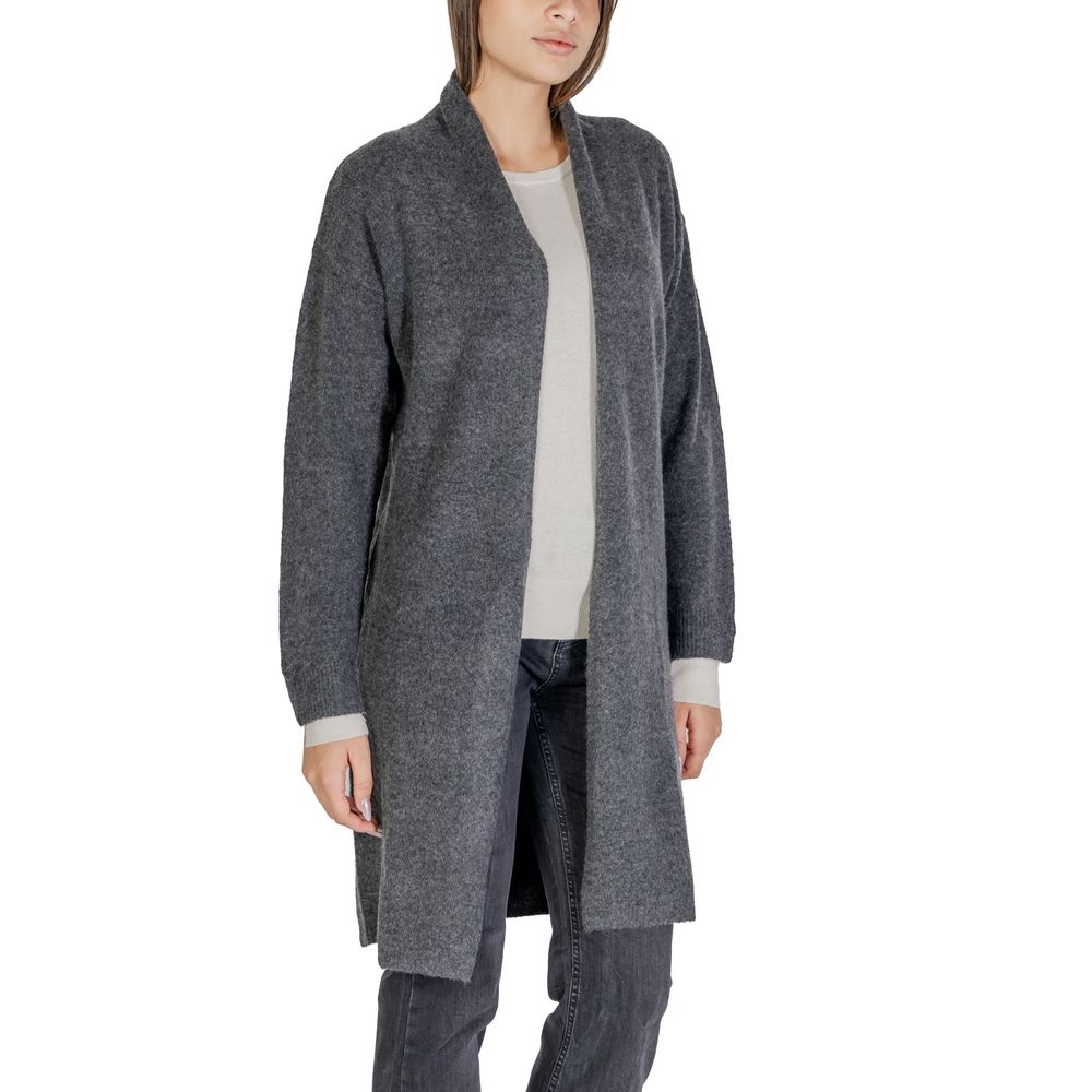 Cardigan gris en polyester Morgan De Toi