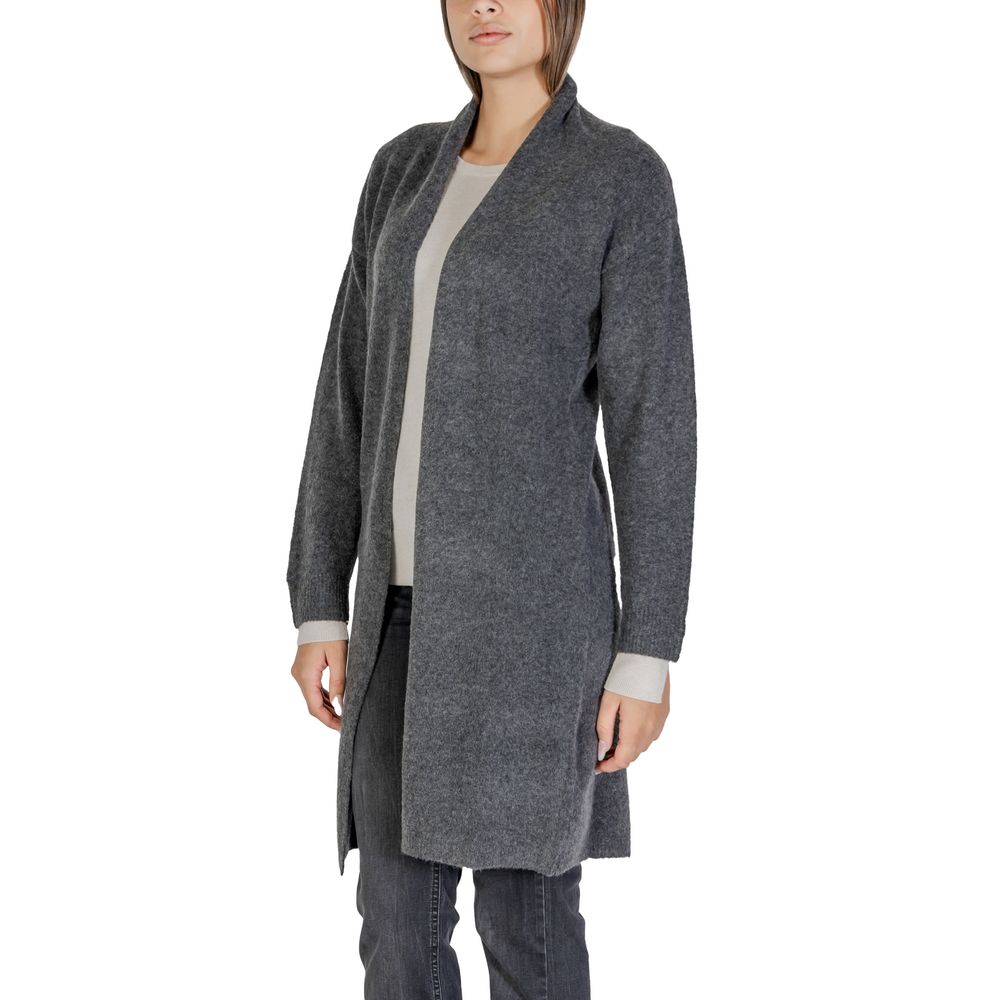 Cardigan gris en polyester Morgan De Toi