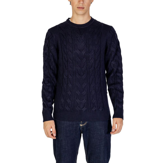Hamaki-Ho Blue Marabou Sweater by Hamaki-Ho