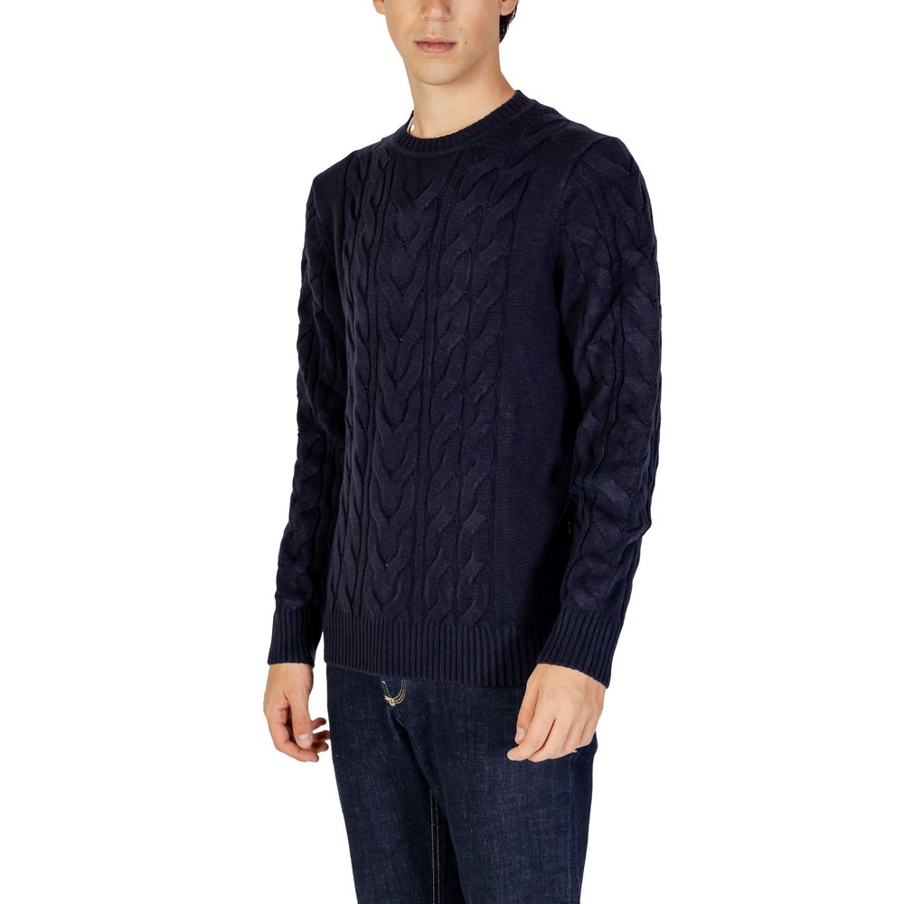 Hamaki-Ho Blue Marabou Sweater by Hamaki-Ho