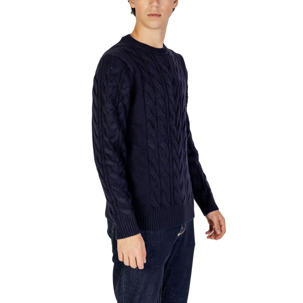 Hamaki-Ho Blue Marabou Sweater by Hamaki-Ho