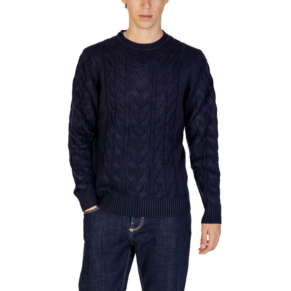 Hamaki-Ho Blue Marabou Sweater by Hamaki-Ho