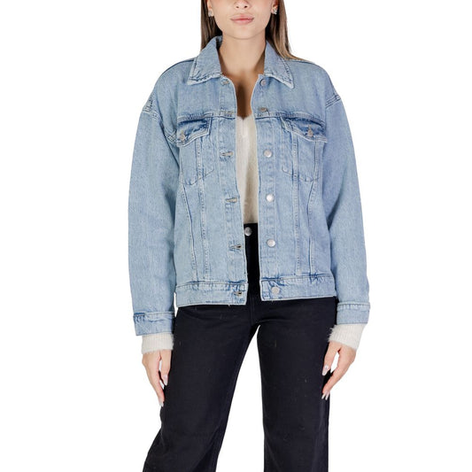 Vestes et manteaux en coton bleu clair Vero Moda