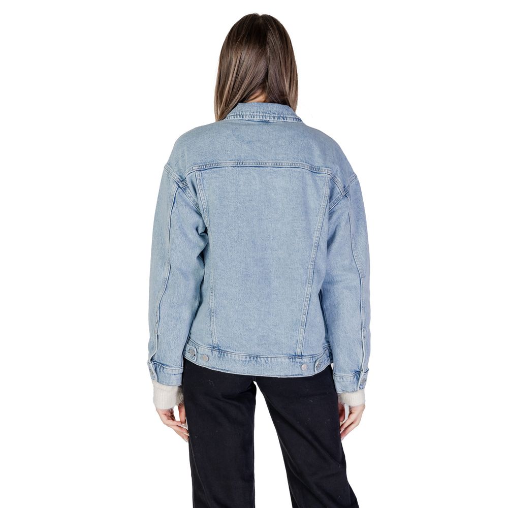 Vestes et manteaux en coton bleu clair Vero Moda