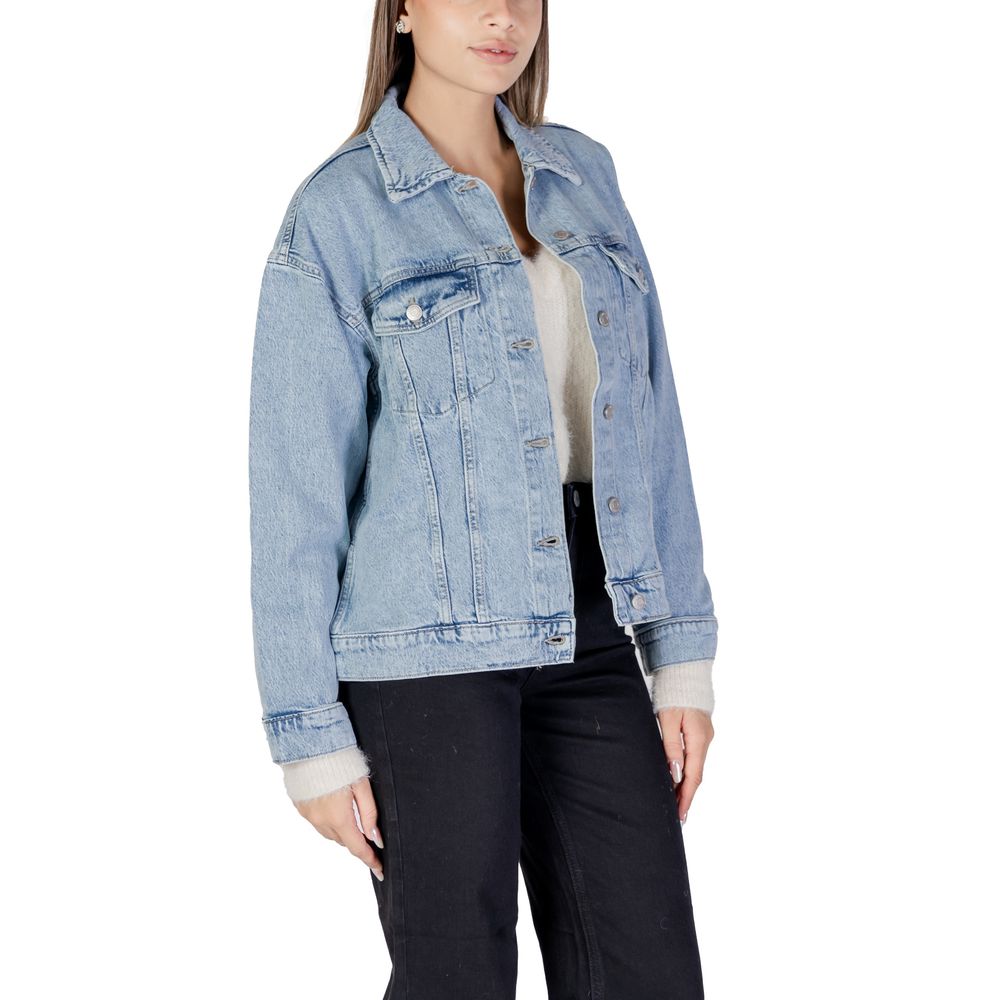 Vestes et manteaux en coton bleu clair Vero Moda