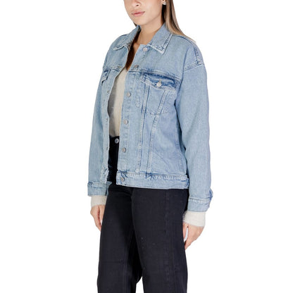 Vestes et manteaux en coton bleu clair Vero Moda
