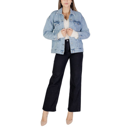 Vestes et manteaux en coton bleu clair Vero Moda