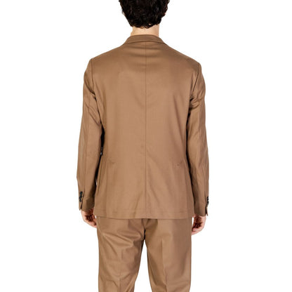 Blazer beige en polyester Hamaki-Ho