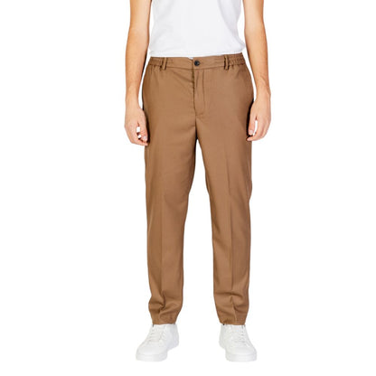 Hamaki-Ho Beige Polyester Pant by Hamaki-Ho