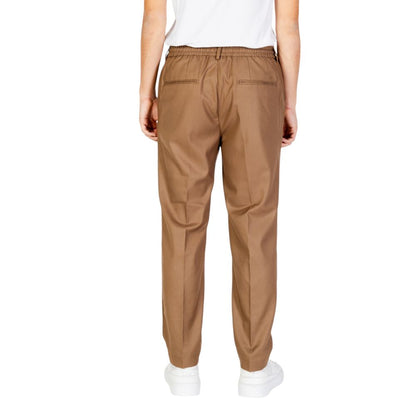 Hamaki-Ho Beige Polyester Pant by Hamaki-Ho