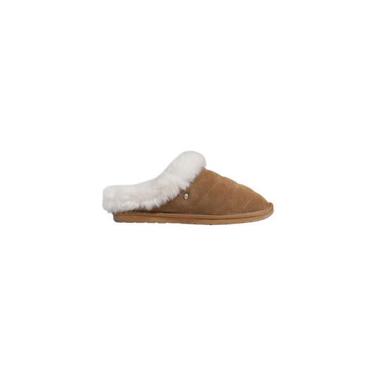 EMU Australia Brown Suede Leather Slipper by EMU Australia