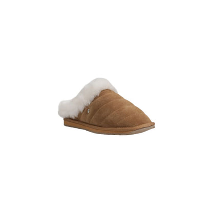 EMU Australia Brown Suede Leather Slipper by EMU Australia